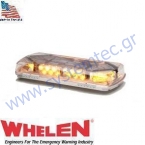  WHELEN Century MC16P - Για Σταθερή Εξωτερική Τοποθέτηση Mίνι Μπάρα Φωτισμού LED - Oκτώ (8) Φωτιστικά Σώματα LED - 17 Συχνότητες Αναλαμπών -Made in USA 